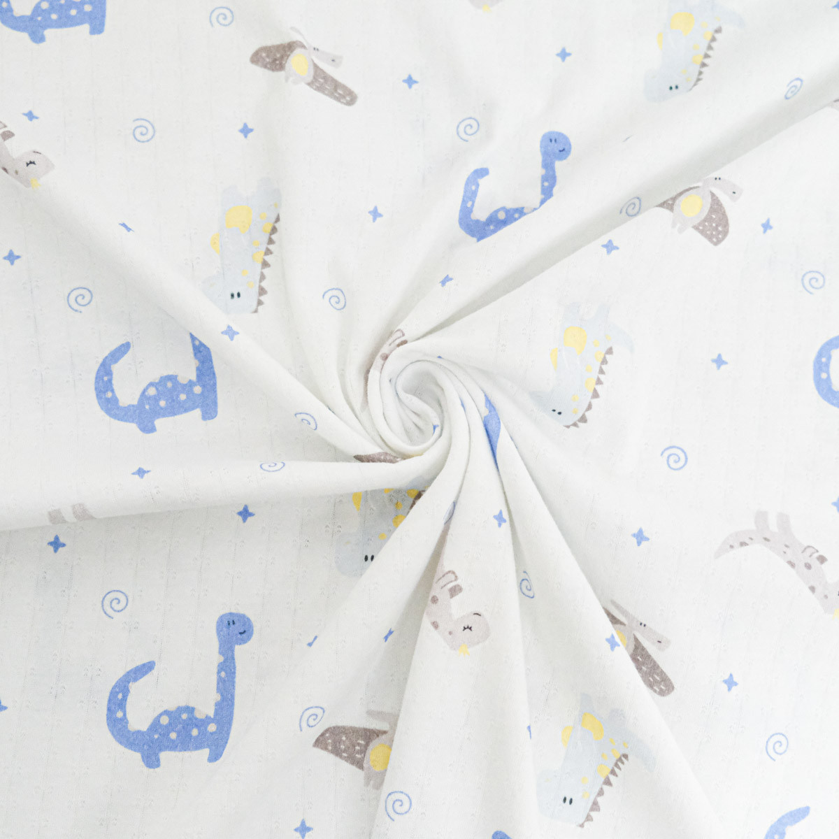 Jersey Ajouré Imprimé Dino Love - Maison Klem